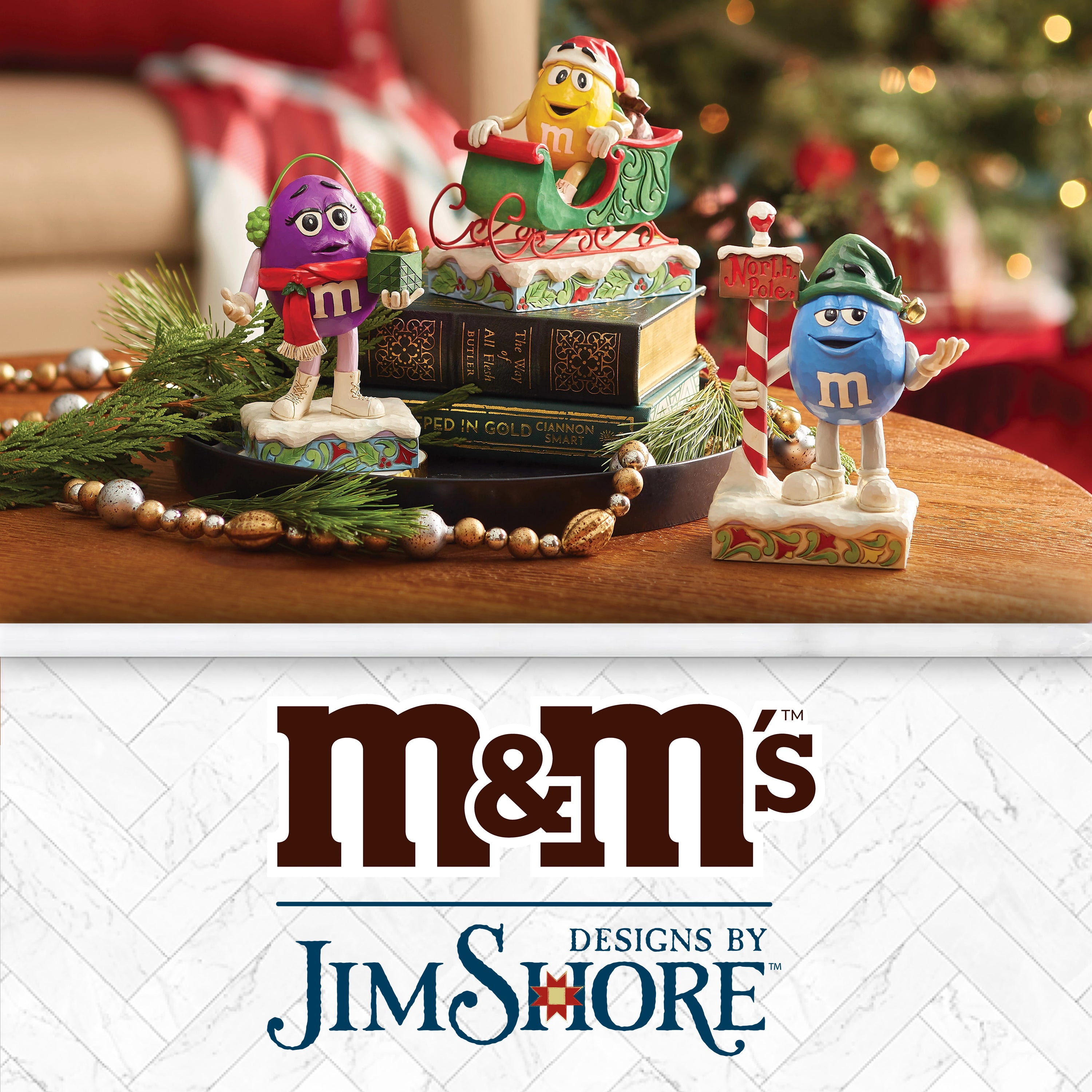 Jim Shore's M&M'S – Sparkle Castle