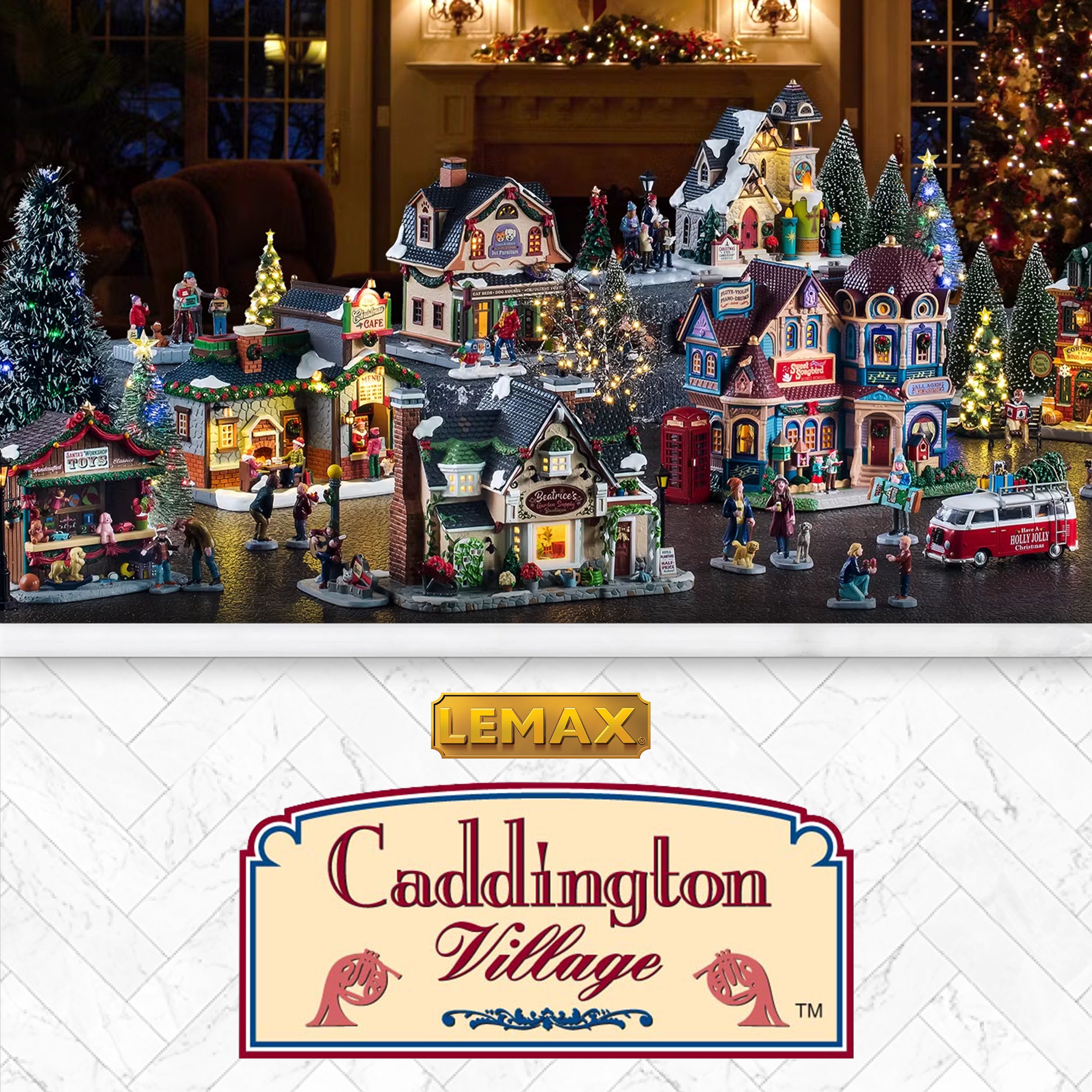 Lemax 35036 Caddington Village Lighted Building: Harrison Five & Dime Lemax 35036 Caddington Village Lighted Building: Harrison Five & Dime