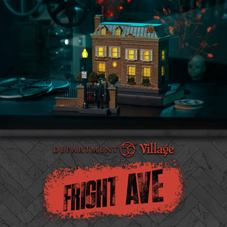 Department 56 Fright Ave Village Collection