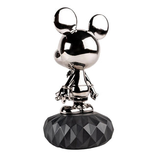 Lladró Disney Animation Collection: Mickey Mouse Platinum Sculpture sparkle-castle