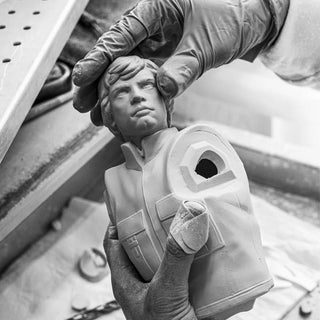 Lladró Star Wars Collection: Bespin Battle Sculpture Figurine Limited Edition sparkle-castle