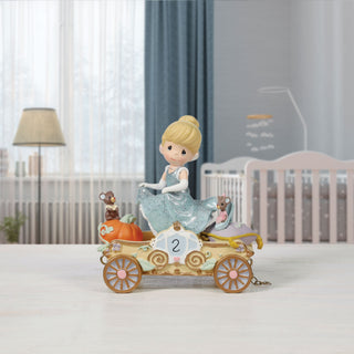 Precious Moments Disney: Birthday Parade Cinderella Age 2 Figurine