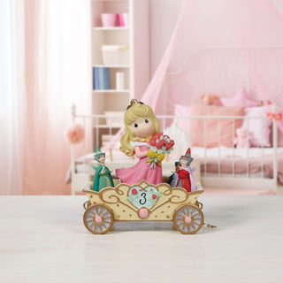 Precious Moments Disney: Birthday Parade Sleeping Beauty Age 3 Figurine