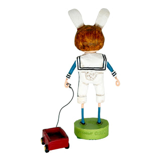 Lori Mitchell Easter Sunday Collection: Wardy's Wagon Figurine sparkle-castle