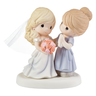 Precious Moments: Bride with Mom Figurine sparkle-castle