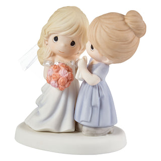 Precious Moments: Bride with Mom Figurine sparkle-castle