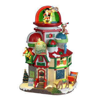 Lemax Santa's Wonderland Village: Santa's Stratospheric Observatory sparkle-castle