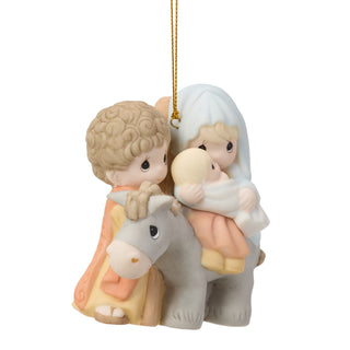 Precious Moments: Holy Family Nativity Hanging Ornament sparkle-castle