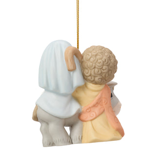 Precious Moments: Holy Family Nativity Hanging Ornament sparkle-castle