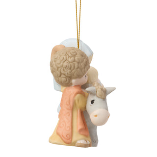 Precious Moments: Holy Family Nativity Hanging Ornament sparkle-castle