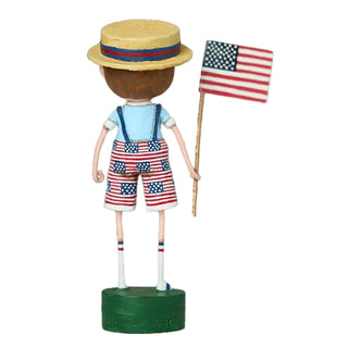Lori Mitchell American Pride Collection: Sammie's Stars & Stripes Figurine sparkle-castle