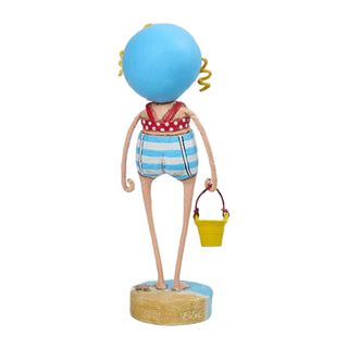 Lori Mitchell Summer Fun Collection: Sandy Figurine sparkle-castle