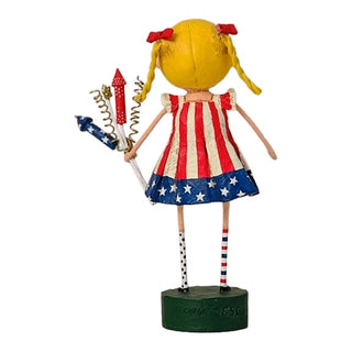 Lori Mitchell American Pride Collection: Susie Sparkle Figurine