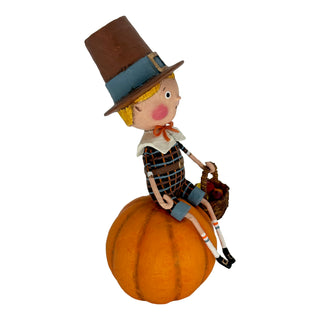 Lori Mitchell Harvest Collection: Thankful Thad Figurine sparkle-castle