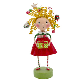 Lori Mitchell Christmas Collection: Gabby Giftmas Figurine sparkle-castle