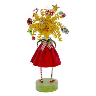 Lori Mitchell Christmas Collection: Gabby Giftmas Figurine sparkle-castle
