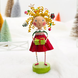 Lori Mitchell Christmas Collection: Gabby Giftmas Figurine sparkle-castle