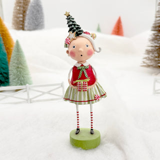 Lori Mitchell Christmas Collection: Mrs. Santa Claus Figurine sparkle-castle
