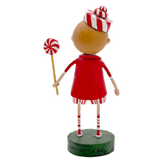 Lori Mitchell Christmas Collection: Peppermint Pete Figurine sparkle-castle