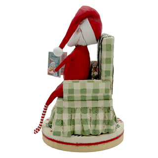 Lori Mitchell Christmas Collection: Santa's Christmas Story Figurine sparkle-castle