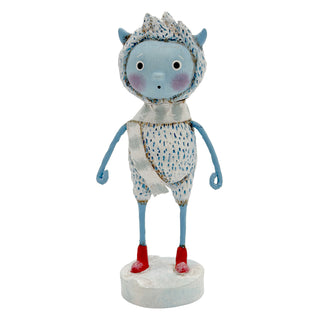 Lori Mitchell Valentine's Collection: Freddie Yeti Figurine sparkle-castle