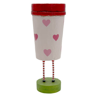 Lori Mitchell Valentine's Collection: Whole Latte Love Figurine sparkle-castle