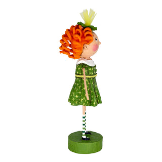 Lori Mitchell St. Patrick's Day Collection: Little Miss Maeve Figurine sparkle-castle