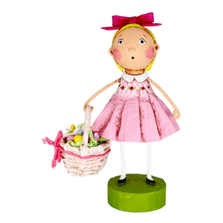 Lori Mitchell Swing into Spring Collection: Ivy's Basket Figurine