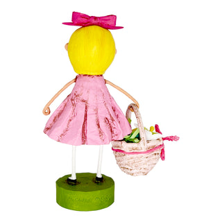 Lori Mitchell Swing into Spring Collection: Ivy's Basket Figurine sparkle-castle