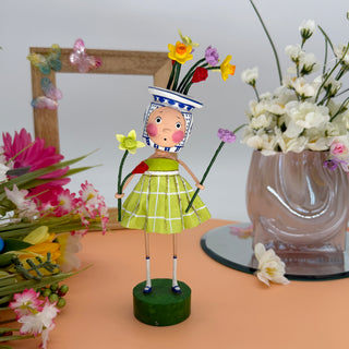 Lori Mitchell Swing into Spring Collection: Ginger's Jar Figurine sparkle-castle