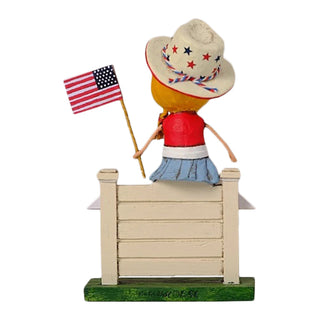 Lori Mitchell American Pride Collection: July Jamboree Figurine sparkle-castle