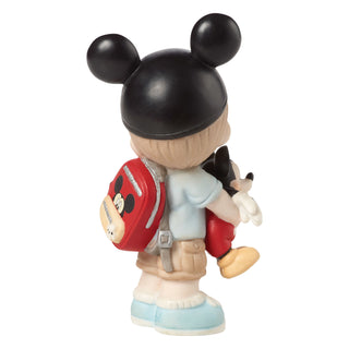 Precious Moments Disney Showcase: Disney Park Guest With Mickey Mouse Figurine sparkle-castle