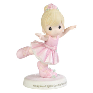 Precious Moments: Ballerina Figurine sparkle-castle