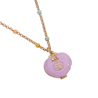 Alex and Ani: Polly Pocket™ House Locket Necklace: Gold sparkle-castle