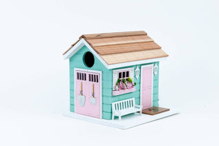 She Shed Birdhouse sparkle-castle