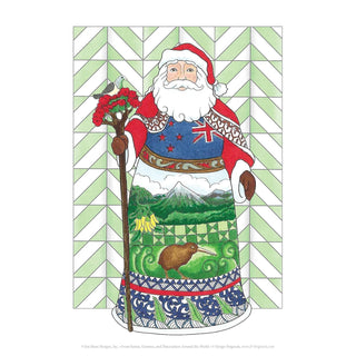 Jim Shore Heartwood Creek: Santas, Gnomes, And Nutcrackers Around The World Coloring Book sparkle-castle