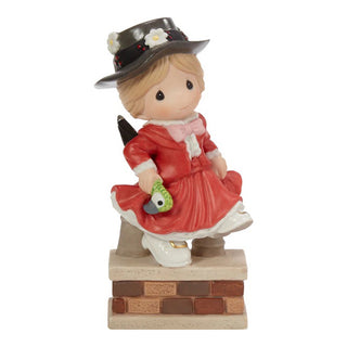 Precious Moments Disney Showcase: Mary Poppins On the Rooftop Figurine sparkle-castle