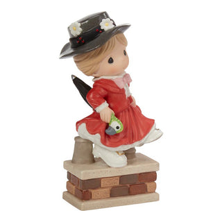 Precious Moments Disney Showcase: Mary Poppins On the Rooftop Figurine sparkle-castle