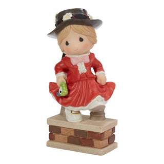 Precious Moments Disney Showcase: Mary Poppins On the Rooftop Figurine sparkle-castle