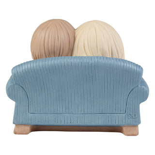 Precious Moments: Couple Sharing Popcorn Figurine sparkle-castle