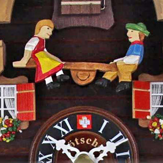 Loetscher: The Seesaw and the Puppy Cuckoo Clock sparkle-castle