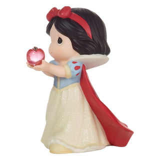 Precious Moments Disney: Snow White with Glass Apple Figurine sparkle-castle