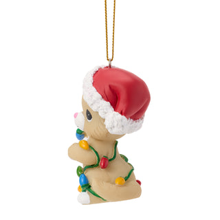 Precious Moments: Christmas Cat Hanging Ornament sparkle-castle