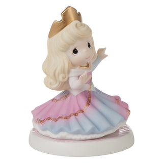 Precious Moments Disney Showcase: Aurora with Two Color Dress Figurine sparkle-castle
