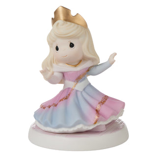 Precious Moments Disney Showcase: Aurora with Two Color Dress Figurine sparkle-castle
