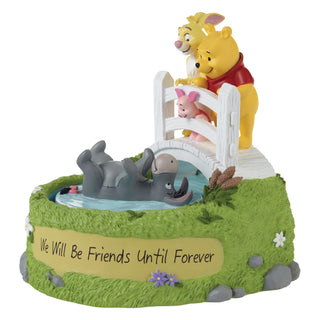 Precious Moments Disney Showcase: Winnie The Pooh And Friends Rotating Musical Figurine sparkle-castle