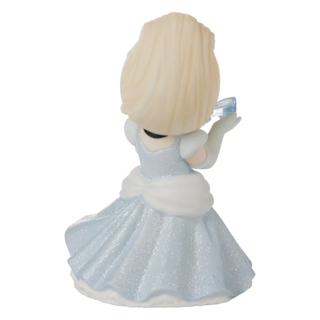 Precious Moments Disney Showcase: Cinderella with Slipper Porcelain Figurine sparkle-castle