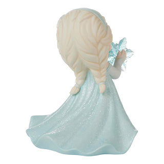 Precious Moments Disney Showcase: Elsa with Snowflake Figurine
