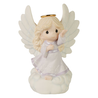 Precious Moments: Bereavement Angel Figurine sparkle-castle