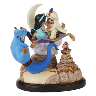 Precious Moments Disney Showcase: Aladdin Masterpiece Musical Figurine sparkle-castle